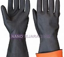 دستکش صنعتی لاستیکی صنعت کار